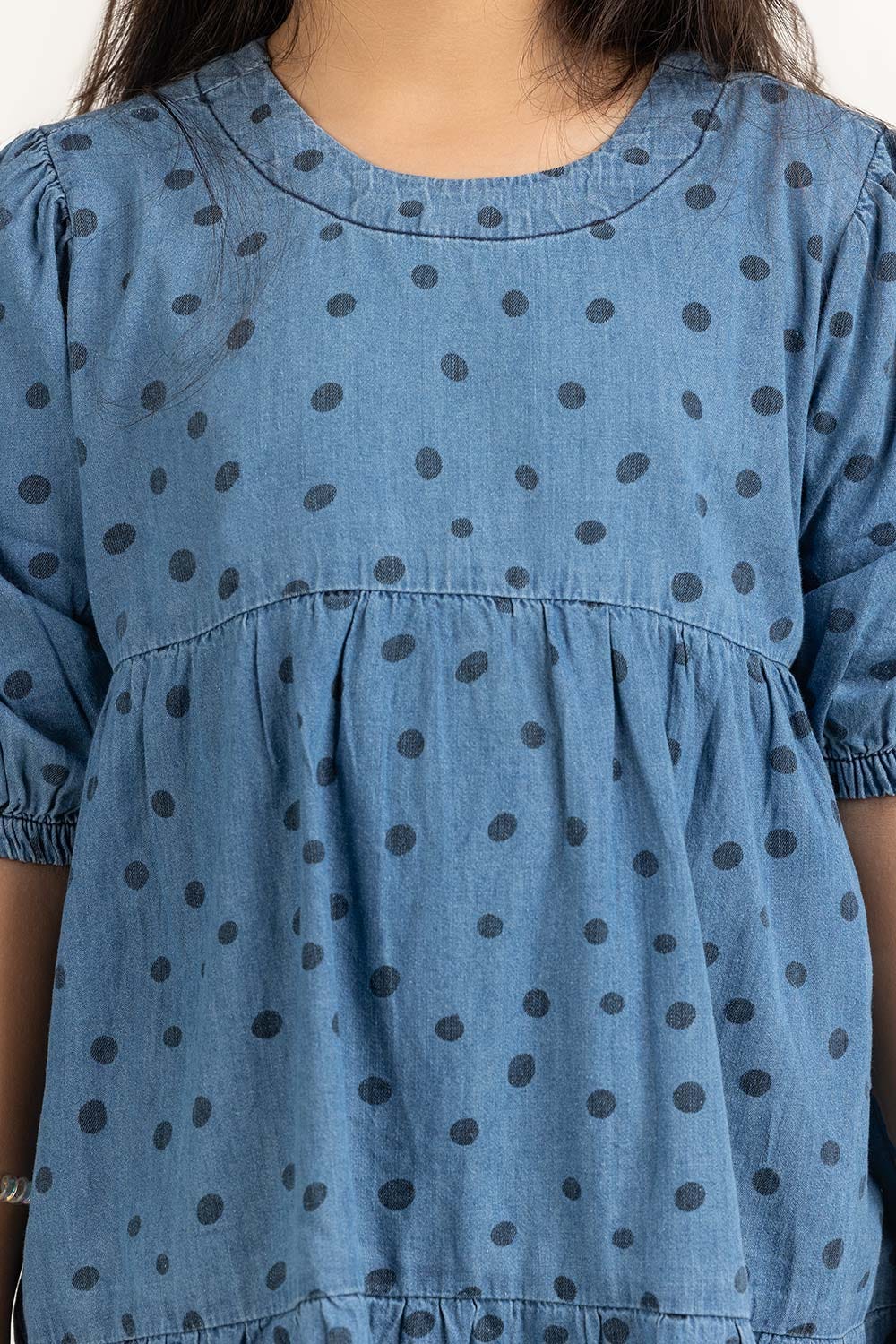 Junior Girl Blue Dress 231-414-212