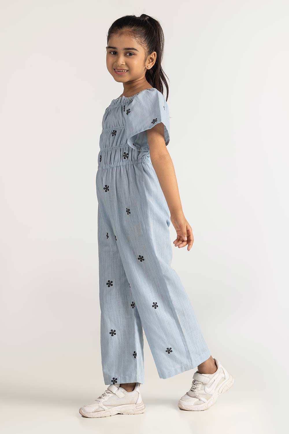 Junior Girl Blue Jump Suit JG-JPS-SS24-004