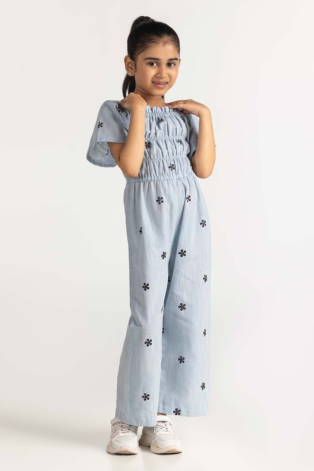 Junior Girl Blue Jump Suit JG-JPS-SS24-004