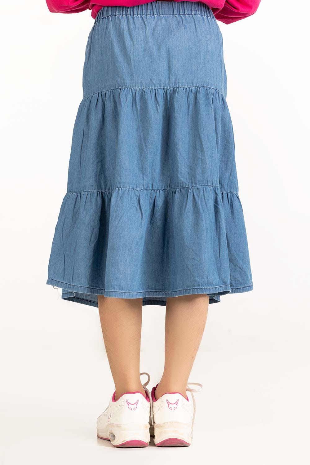 Junior Girl Blue Skirt 231-418-301