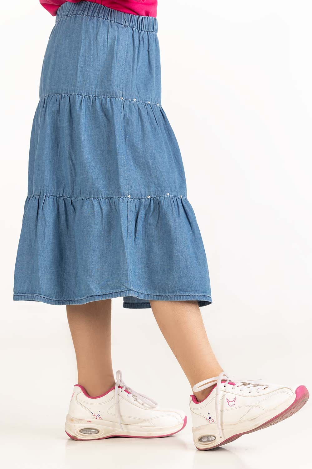 Junior Girl Blue Skirt 231-418-301