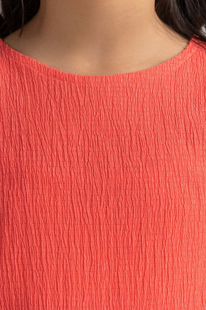 Junior Girl Coral Dress 231-414-055