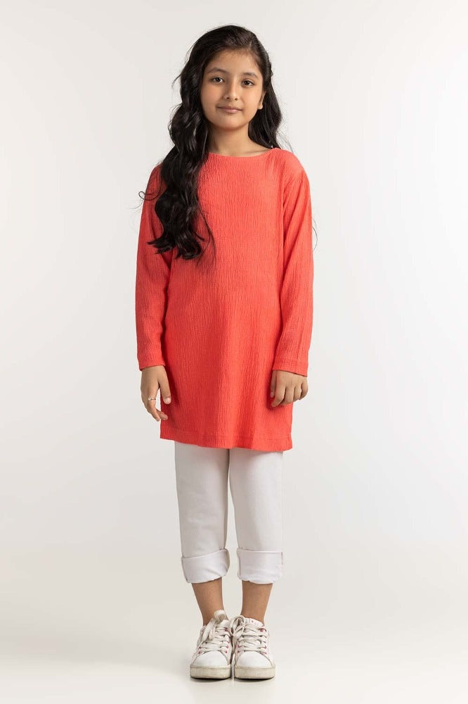 Junior Girl Coral Dress 231-414-055