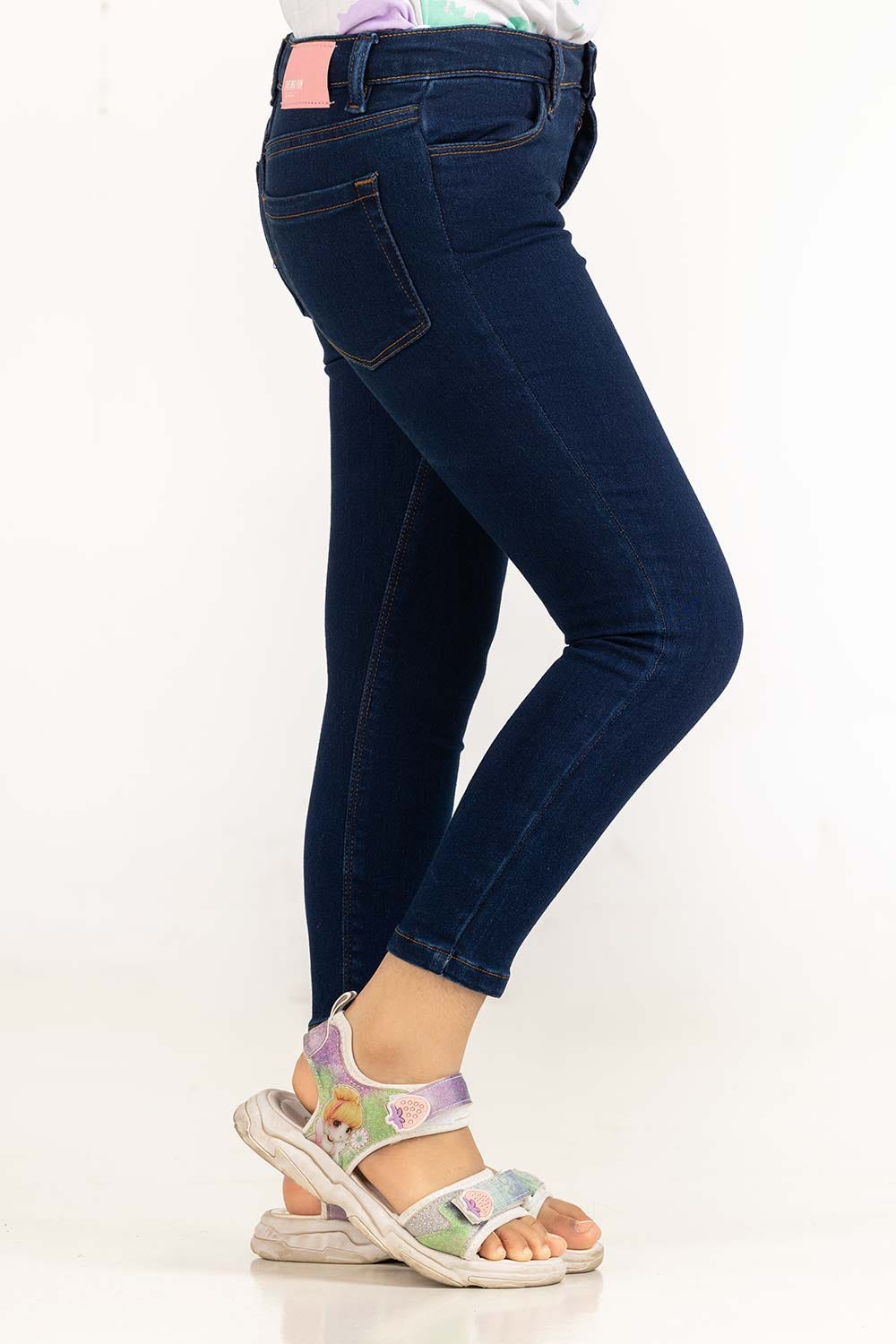Junior Girl Dark Blue Jeans 231-421-004