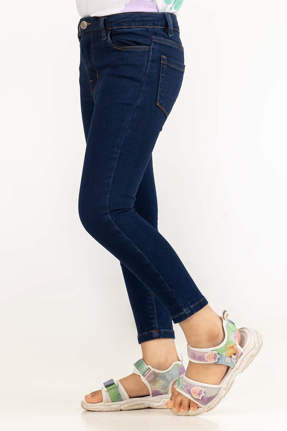 Junior Girl Dark Blue Jeans 231-421-004