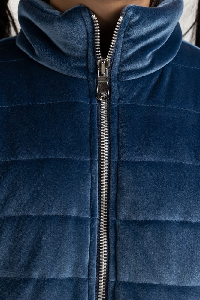 Junior Girl Dusty Blue Basic Jackets JG-JKT-WS23-030