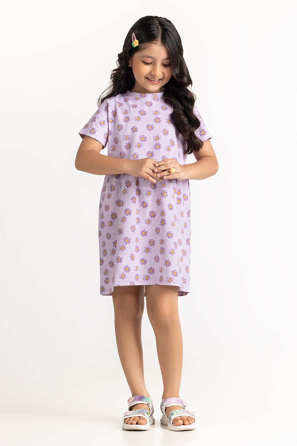 Junior Girl Lavender Fog T-Shirt 231-613-016