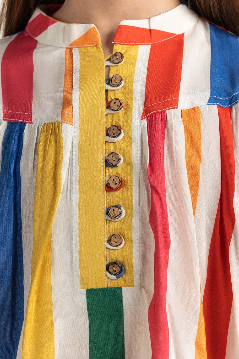 Junior Girl Multi Color Blouse JG-BLS-SS24-022