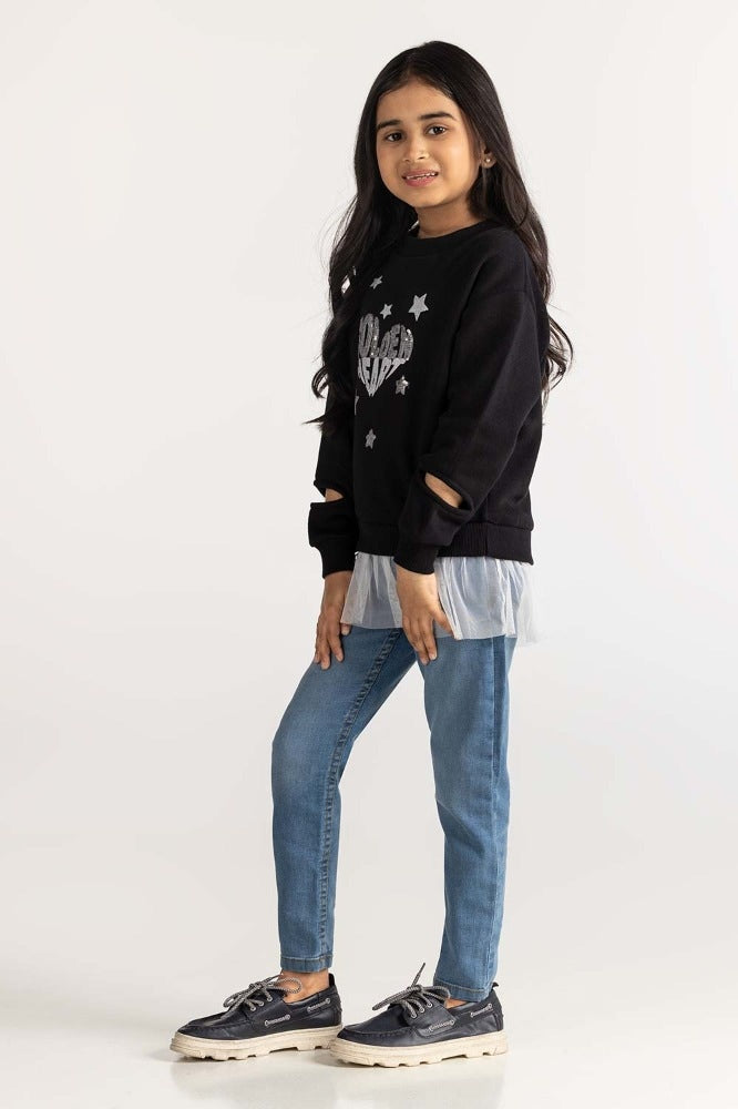 Junior Girl Multi Sweatshirt JG- SWS-WS23-001