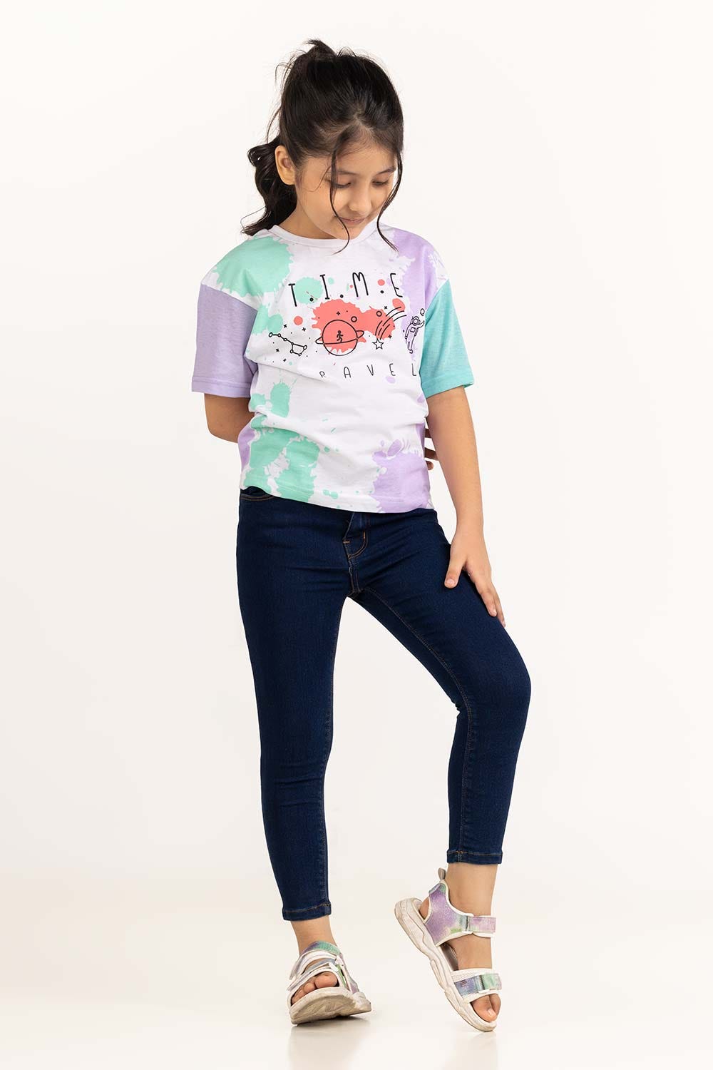 Junior Girl Multi T-Shirt 231-416-005 T
