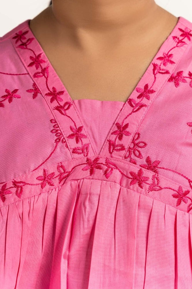 Junior Girl Pink Blouse JG-BLS-SS24-031