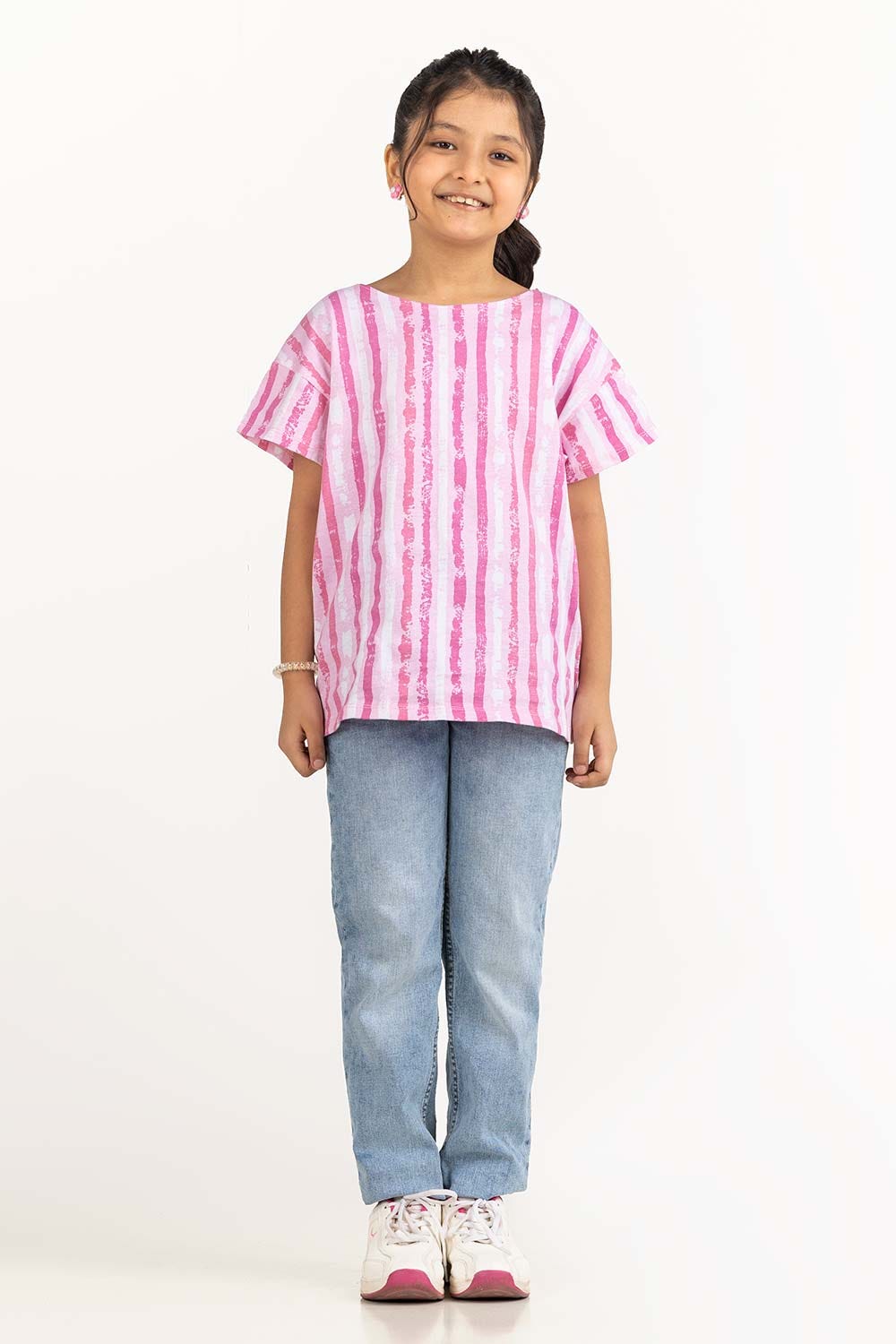 Junior Girl Pink T-Shirt 231-616-011 B