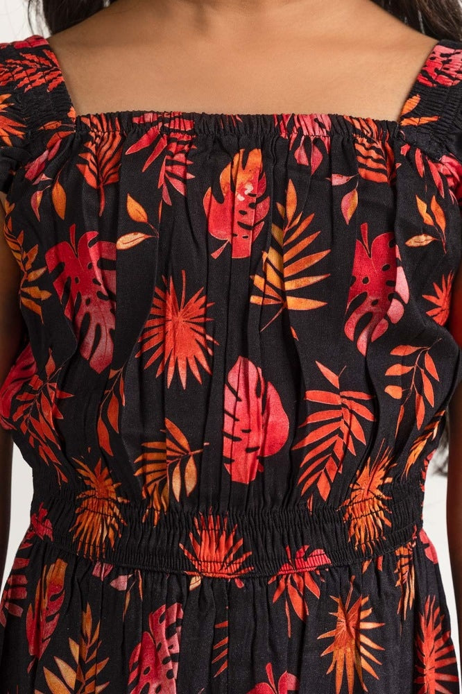 Junior Girl Printed Jump Suit JG-JPS-SS24-003