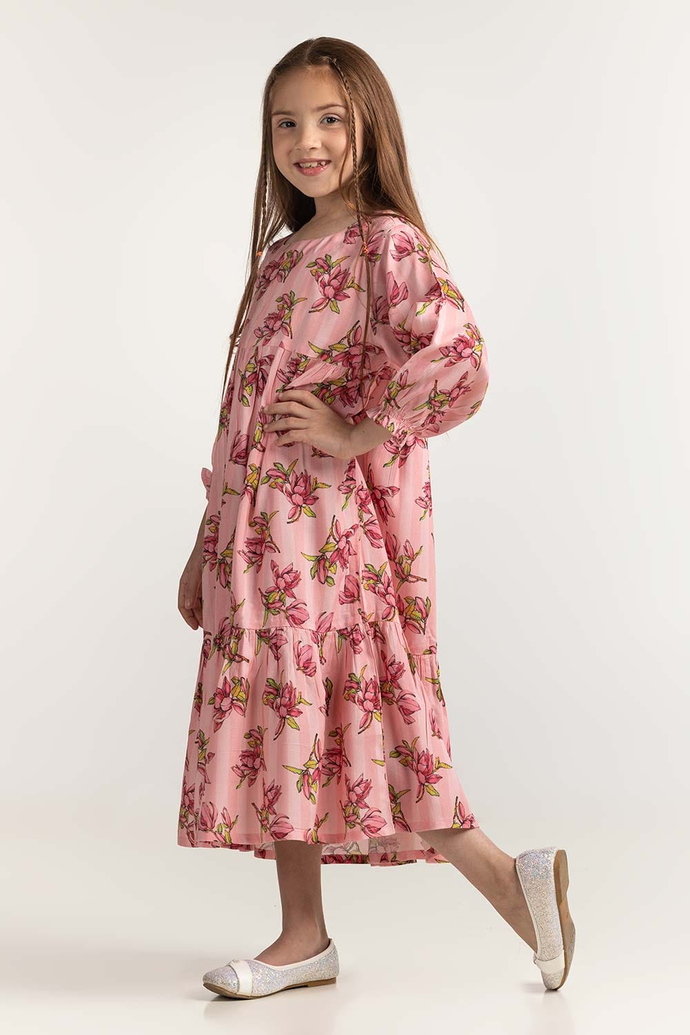 Junior Girl Purple Dress JG-DRS-SS24-025