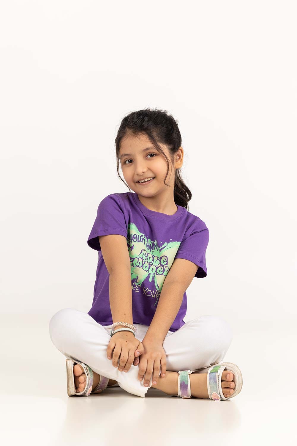 Junior Girl Purple T-Shirt 231-619-009