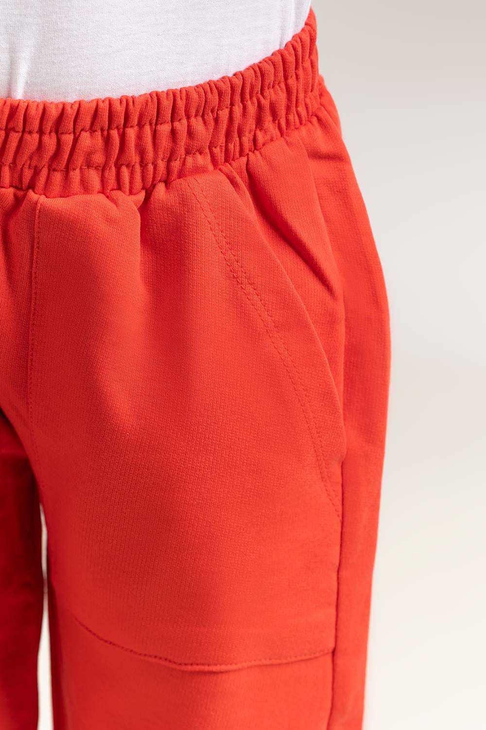 Junior Girl Red Trouser 231-420-013