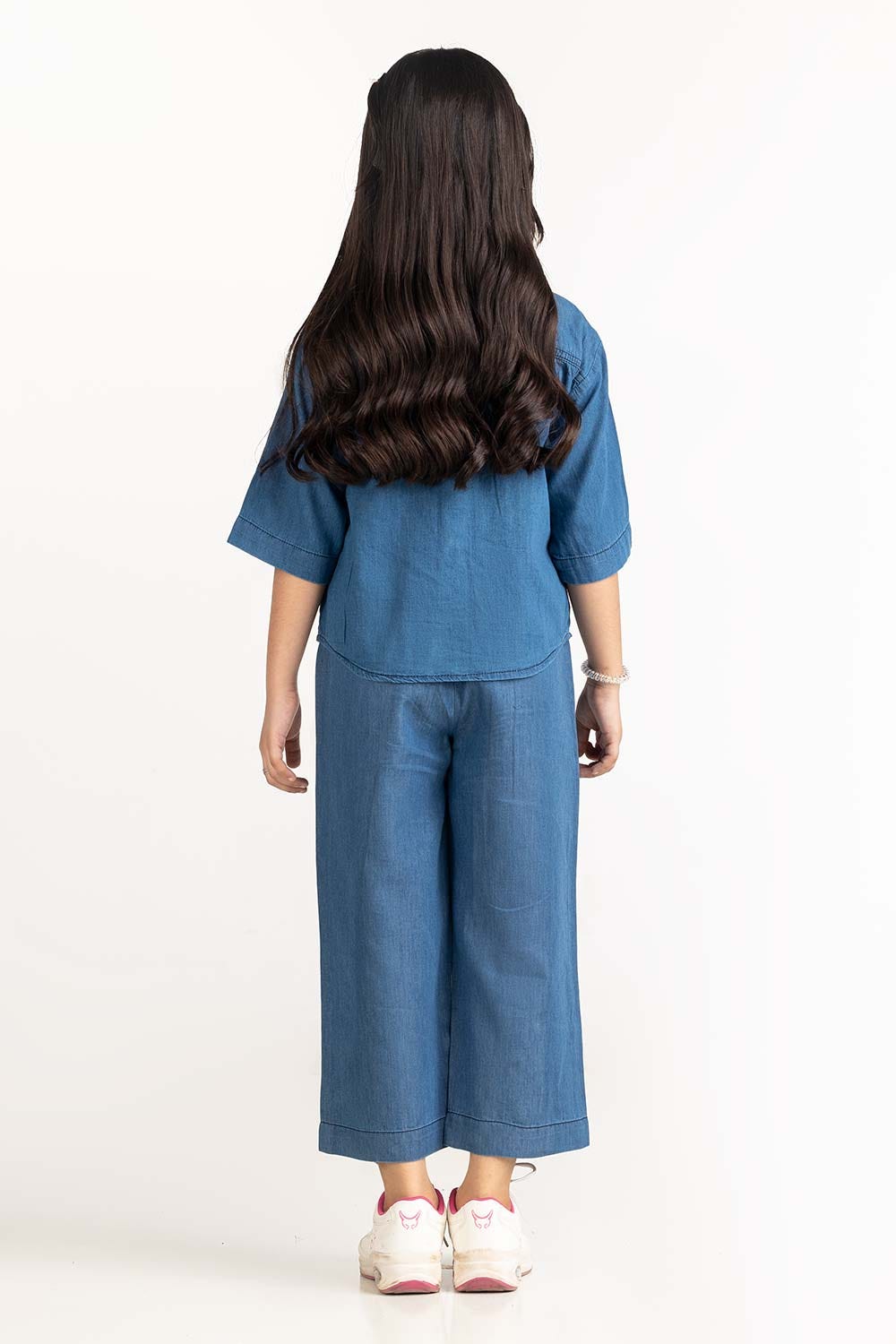 Junior Girl Blue Shirt 231-417-007