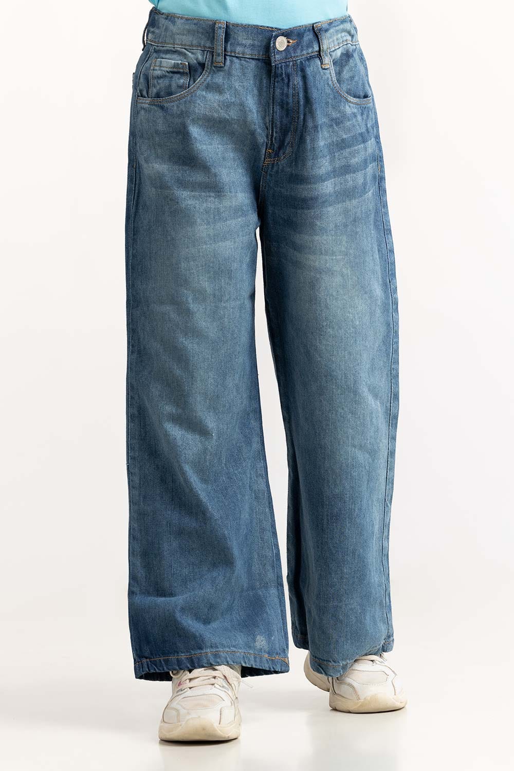 Junior Girl Light Blue Jeans 224-421-011