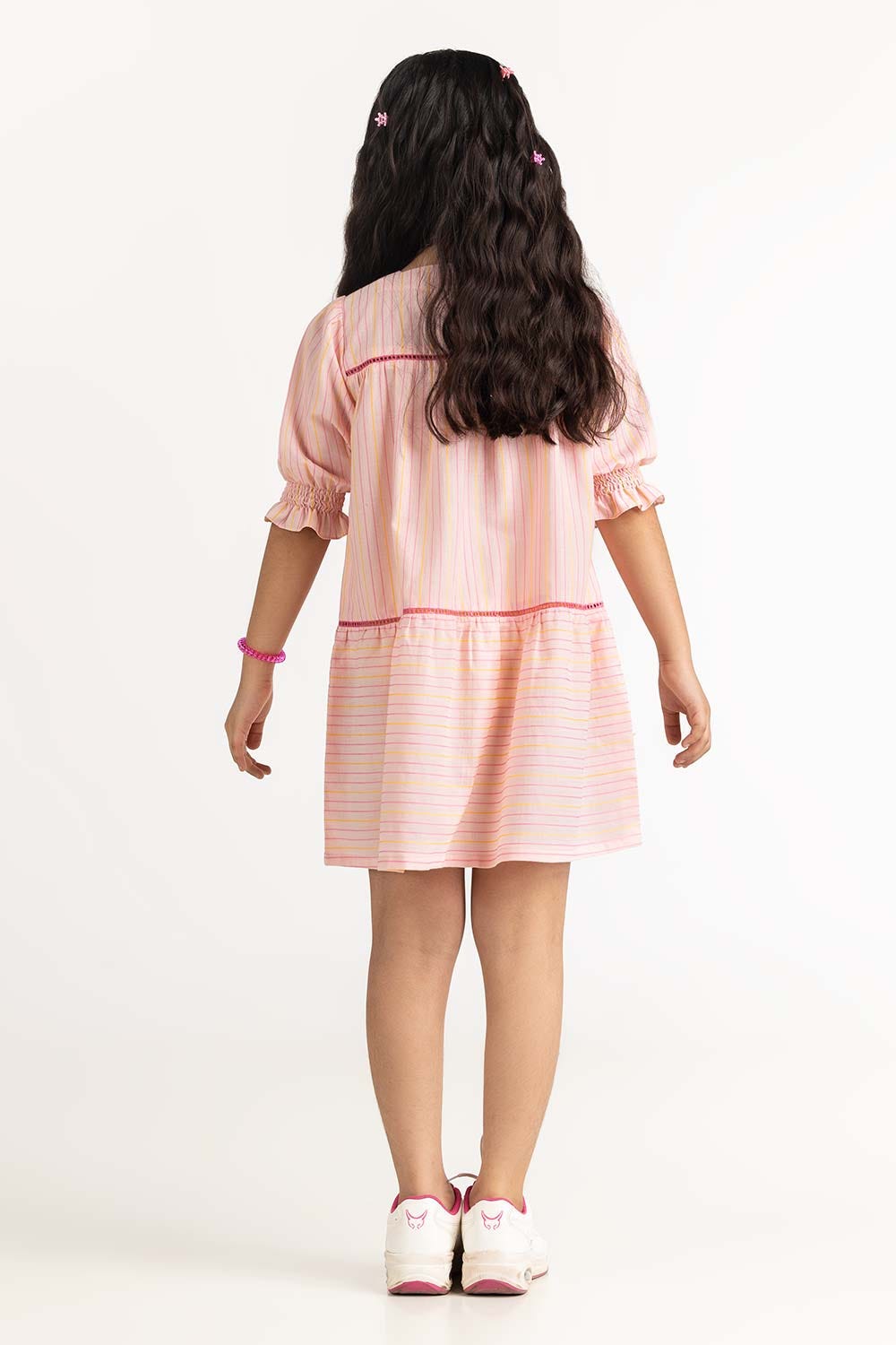 Junior Girl Pink Dress 231-414-211