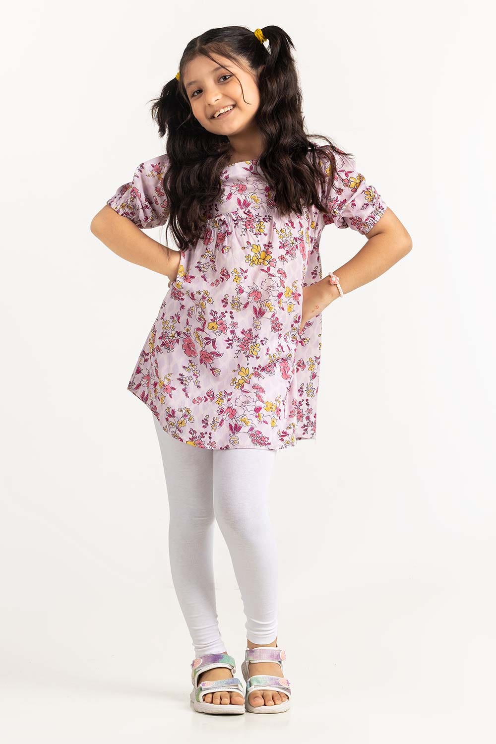 Junior Girl Pink Dress 231-417-305