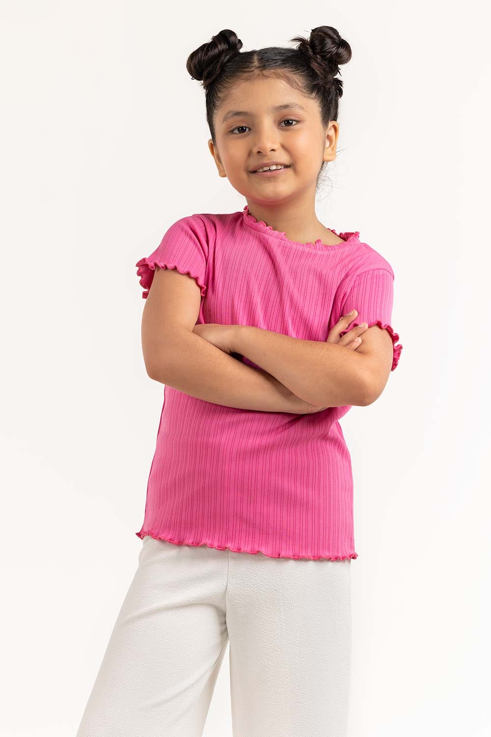 Junior Girl Pink Top 231-413-109