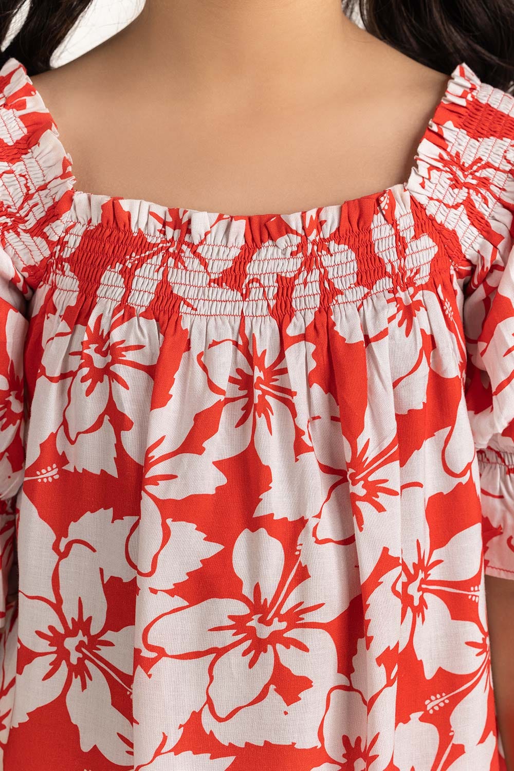 Junior Girl Red Dress 231-414-203