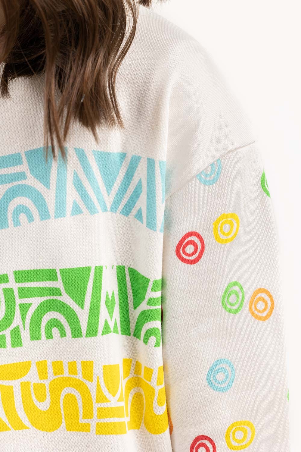 Junior Girl Tribal Colorful Sweatshirt 224-412-008