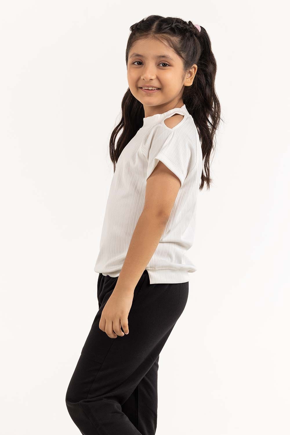 Junior Girl White Top 231-413-110