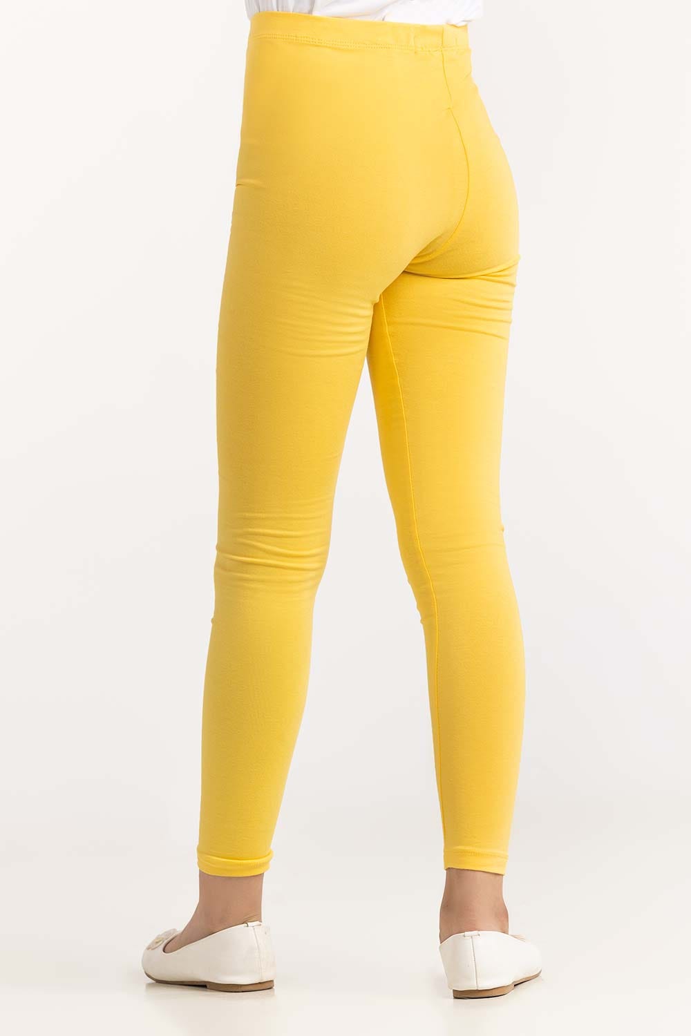 Junior Girl Yellow Trouser 231-420-003