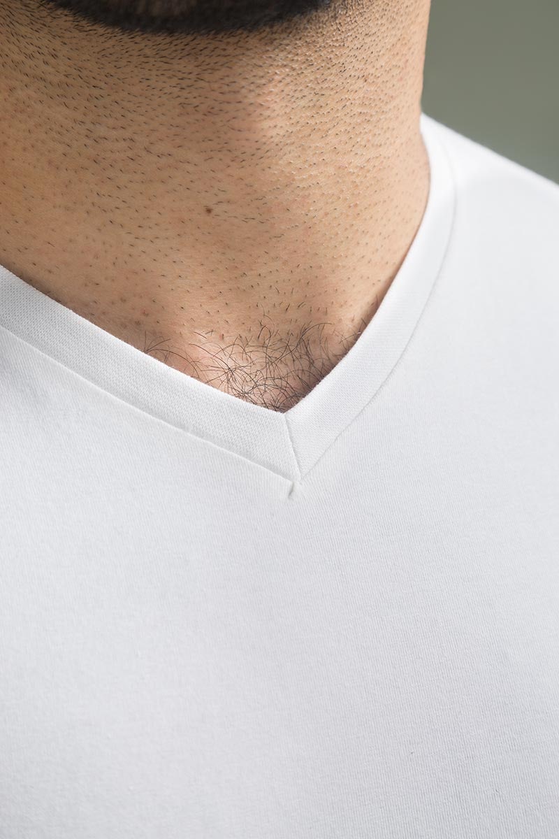 White Basic Tee JVN-SIG-D013