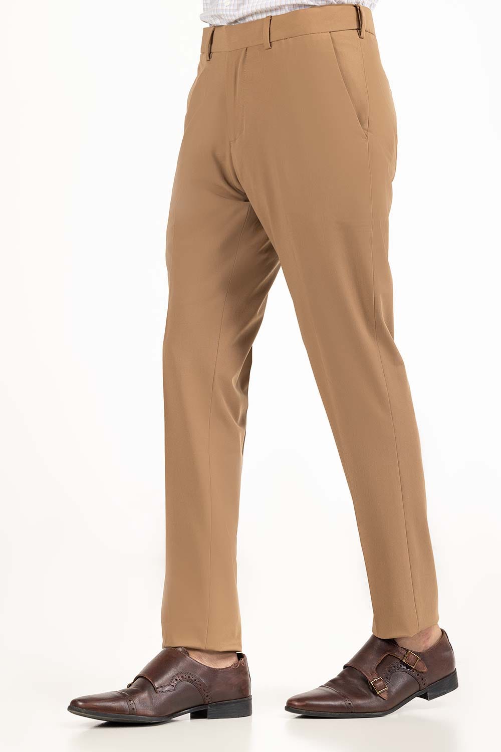 Khaki Basic Dress Pant MN-TR-FM23-001