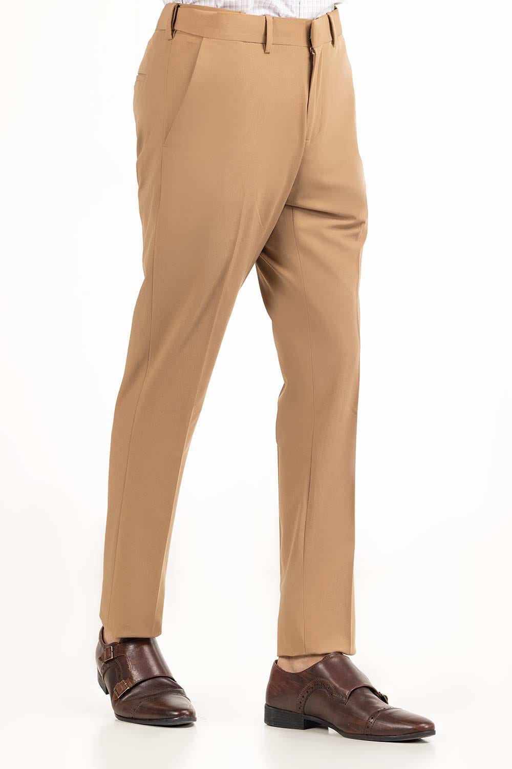 Khaki Basic Dress Pant MN-TR-FM23-001