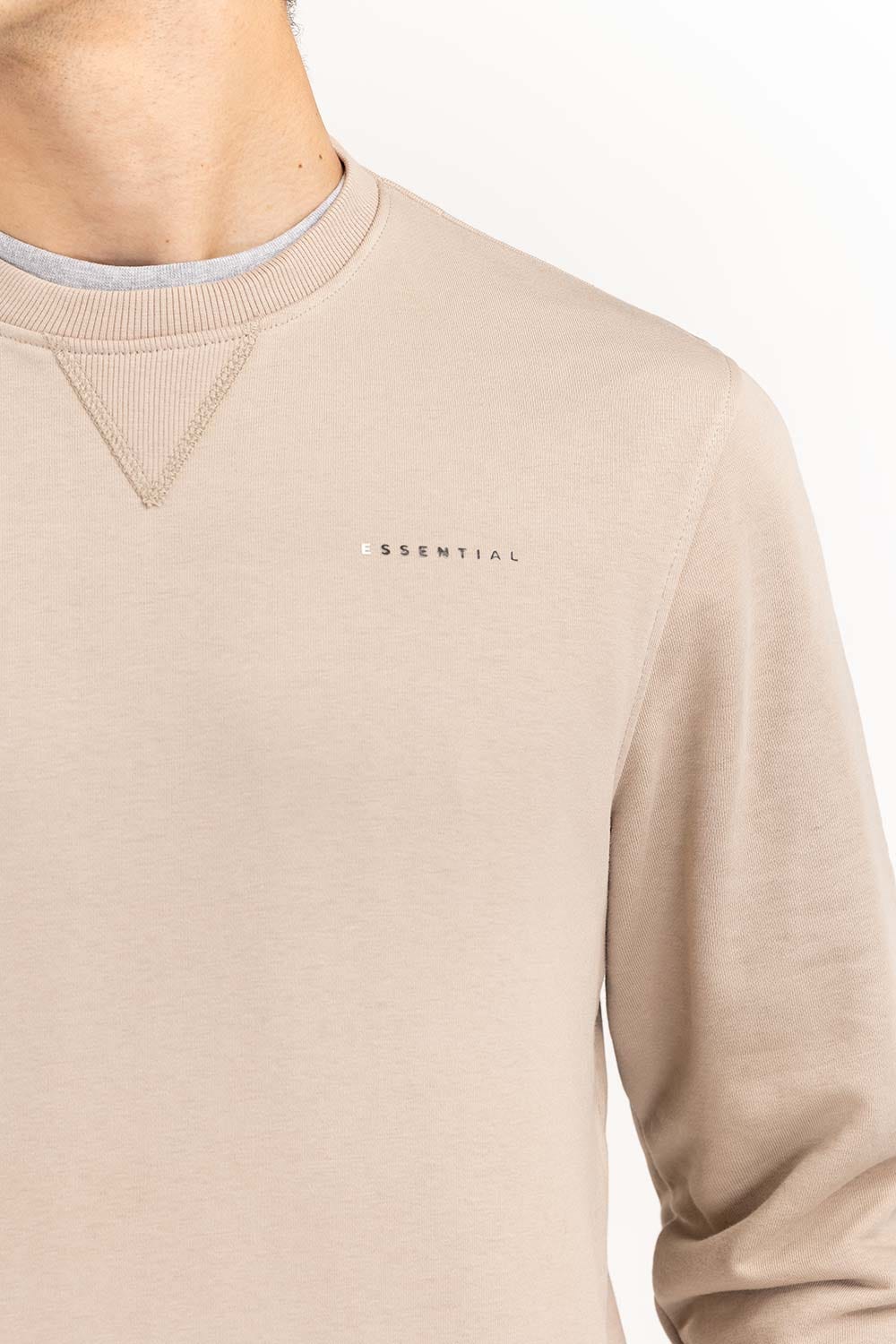 Khaki Basic Sweat Shirt SWS-B22-001