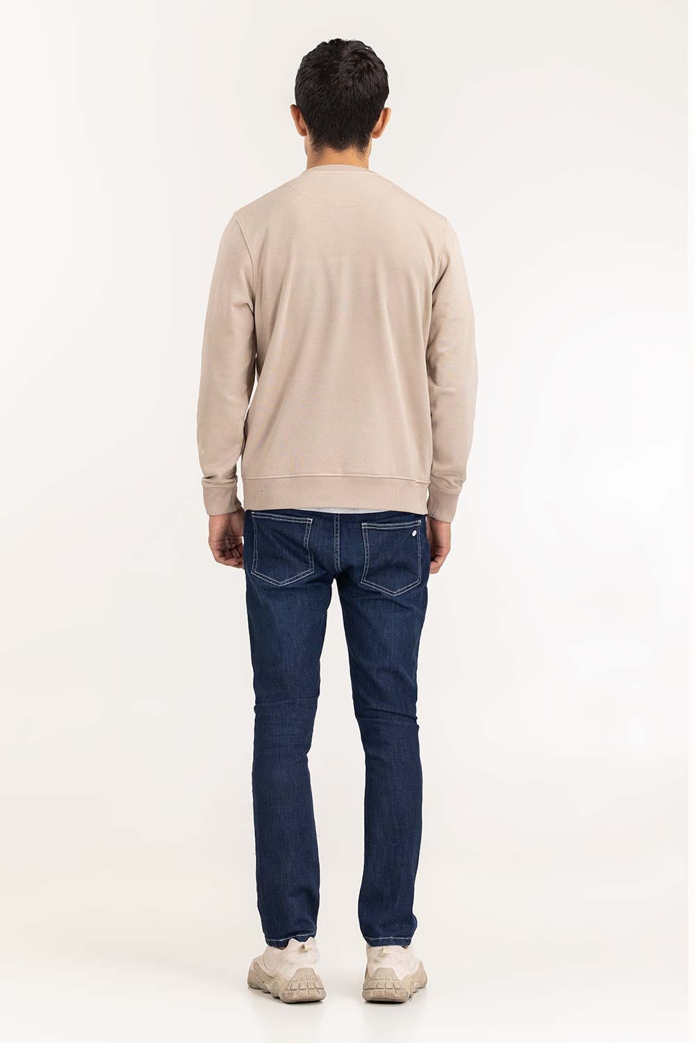 Khaki Basic Sweat Shirt SWS-B22-001