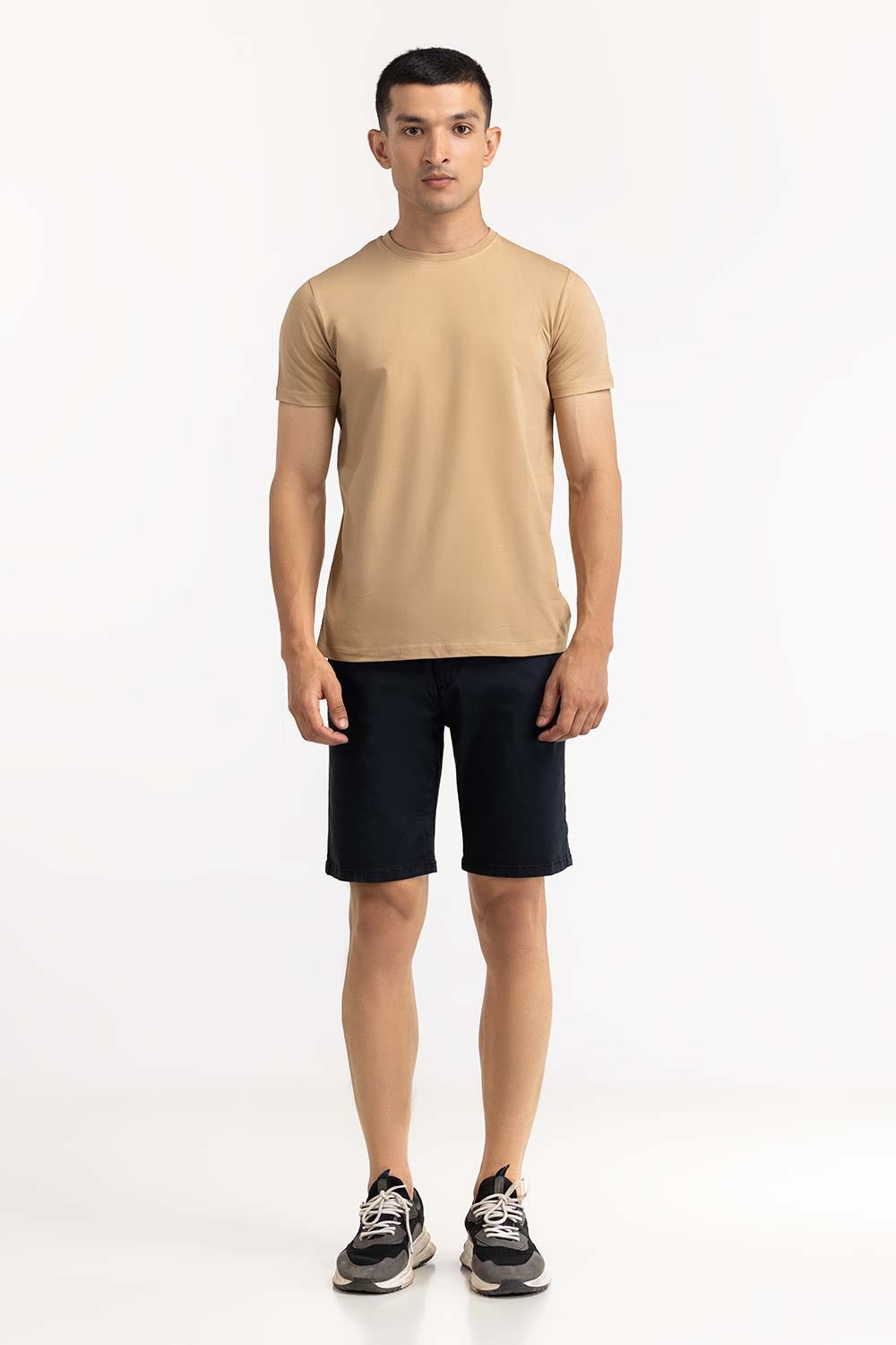 Khaki Basic Tee TS-CNSJ23-201