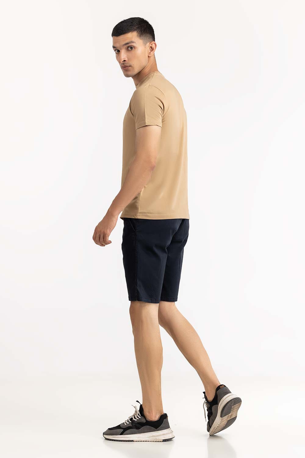 Khaki Basic Tee TS-CNSJ23-201
