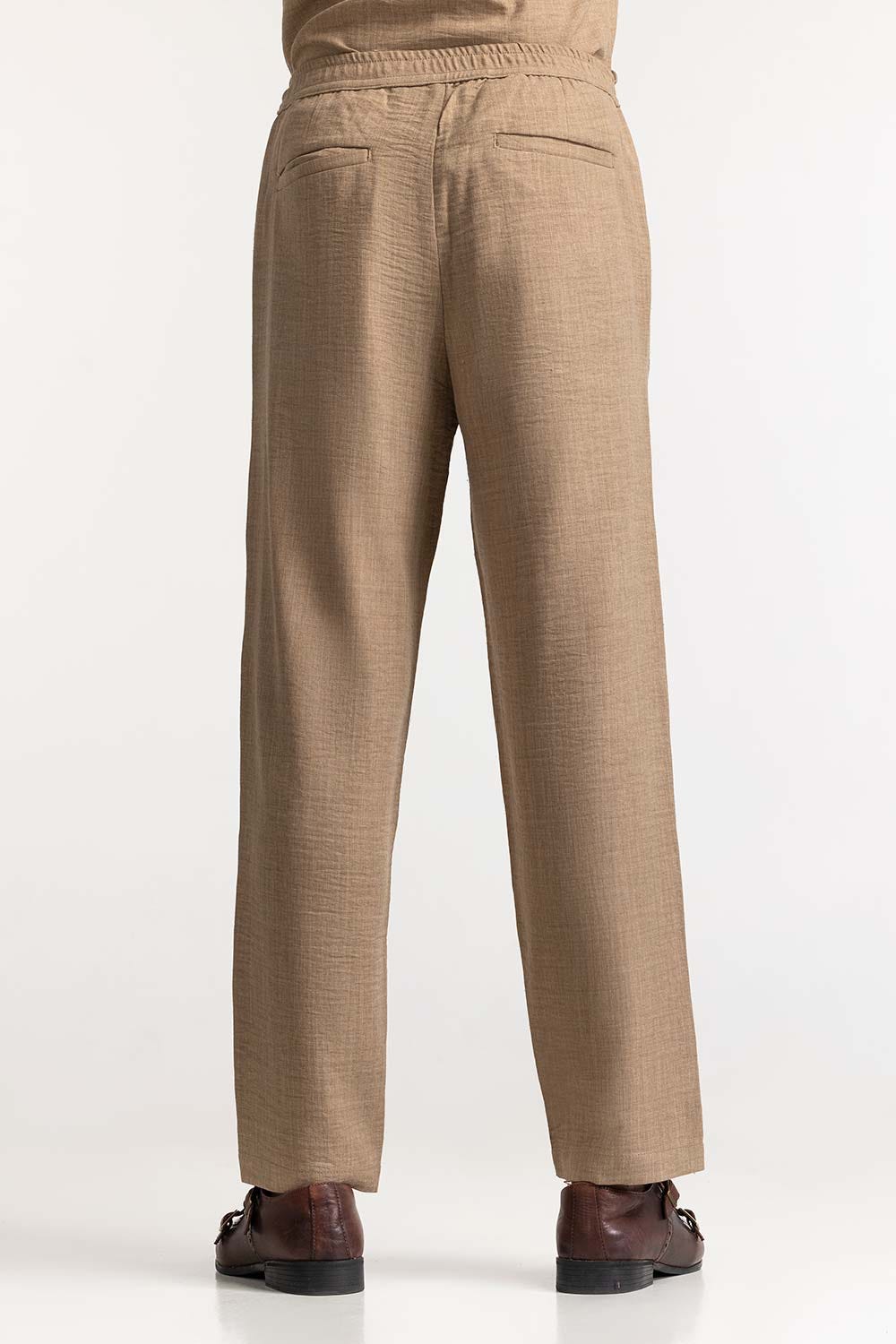 Khaki Basic Trouser MN-TRC-SS24-020