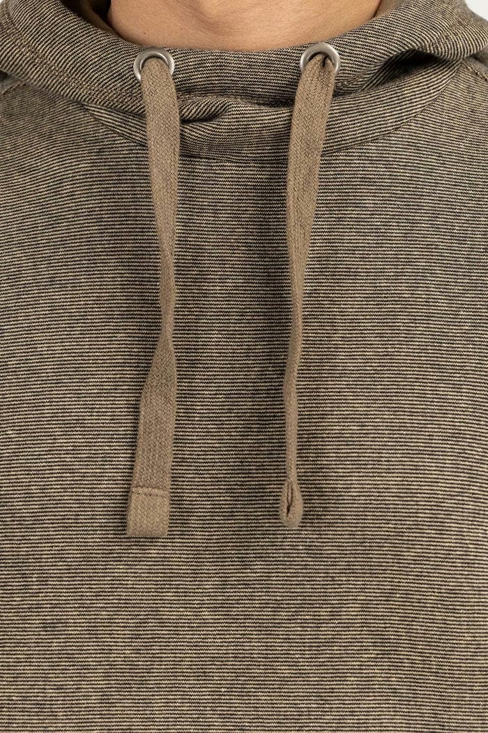 Khaki Brown Pull Over Hoodie JKT-KNTPOH22-094