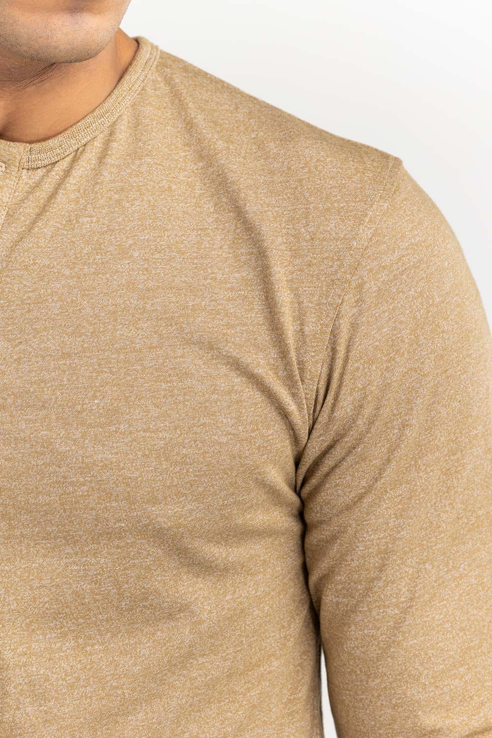 Khaki Fashion Tees TS-FFSSJ22-007