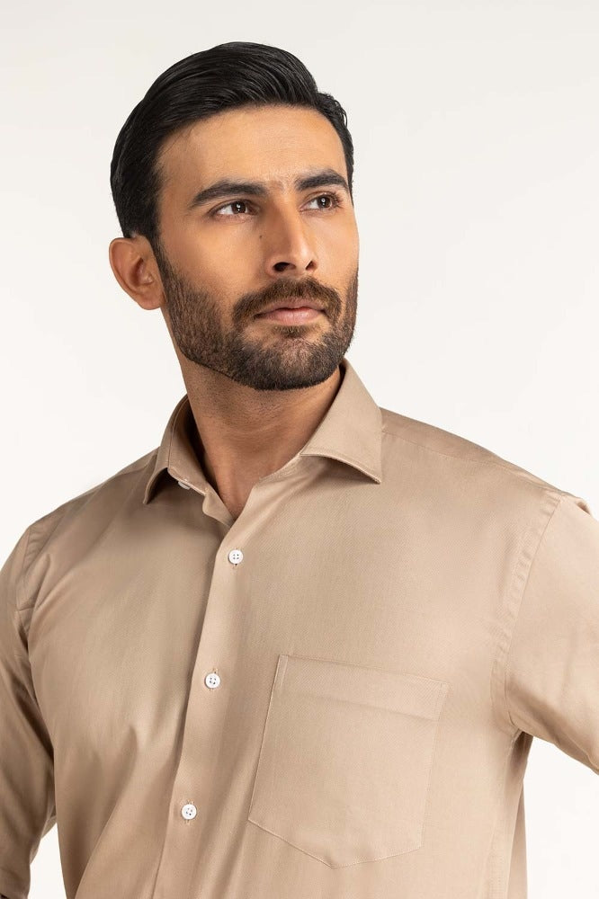 Khaki Formal Shirt MN-FS-PD23-24