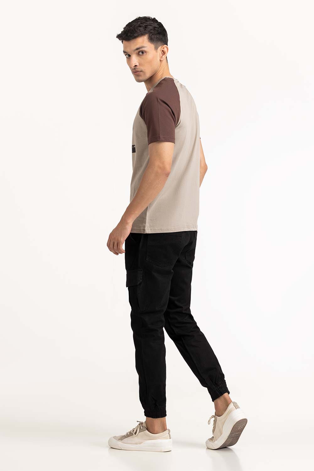 Khaki Grapic Tee TS-CNSJ23-281