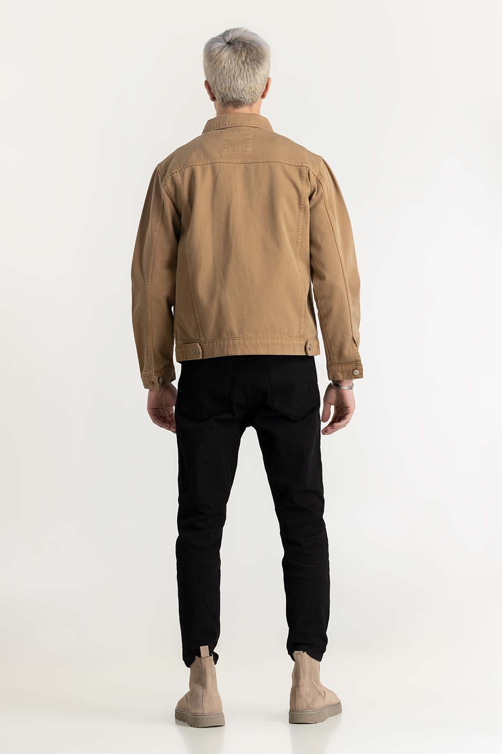 Khaki Non-Denim Jacket 224-110-046