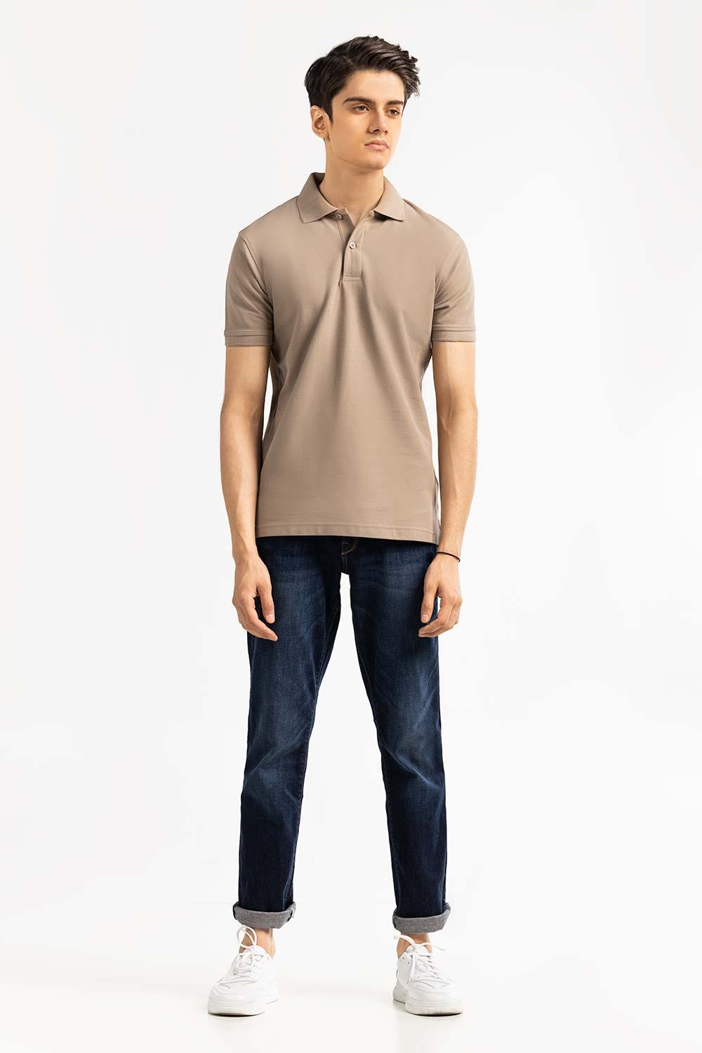 Khaki Signature Polo PKP-SB-121