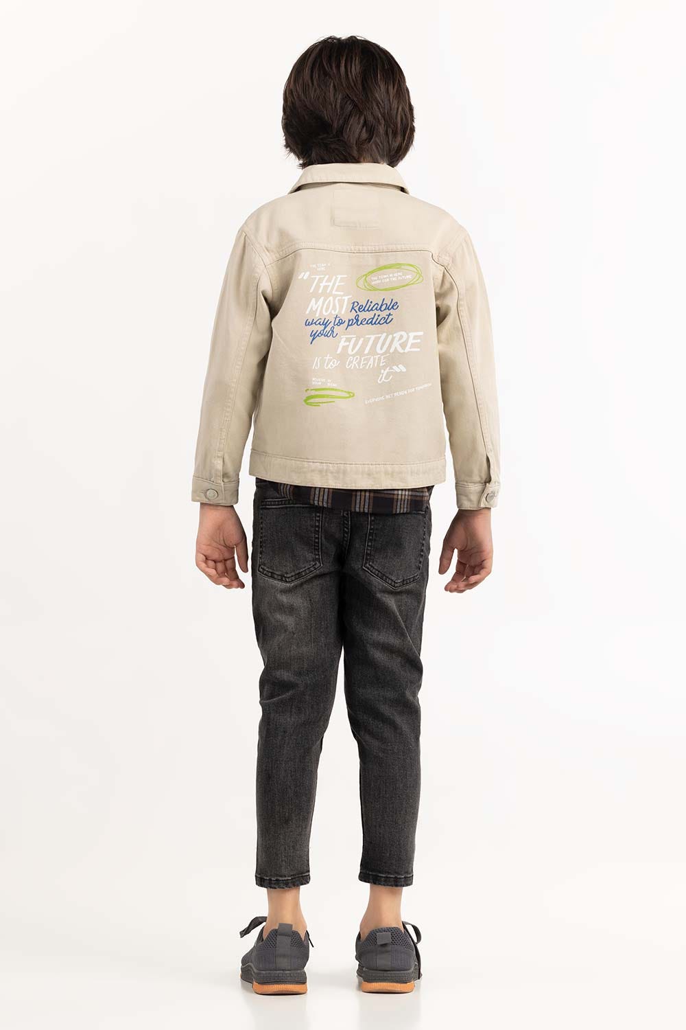 Toddler Boy Khaki Jacket 224-310-053