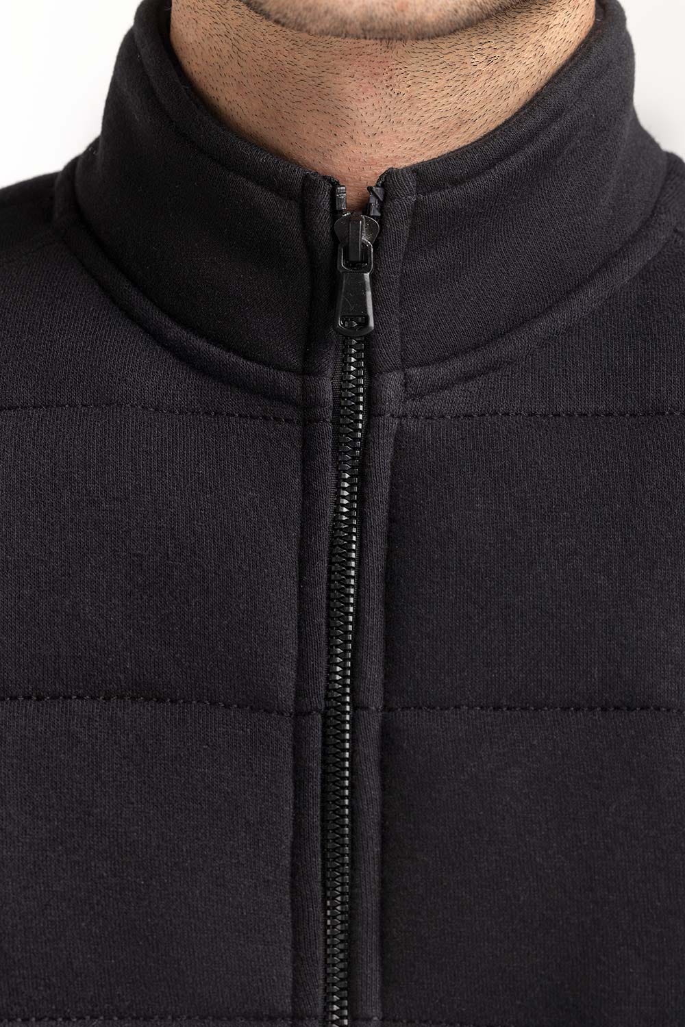 Knitted Puffer Vest MN-KNV-WS24-552