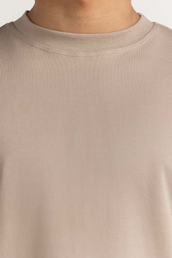 Latte Basic Tee MN-TS-BS-WS23-007