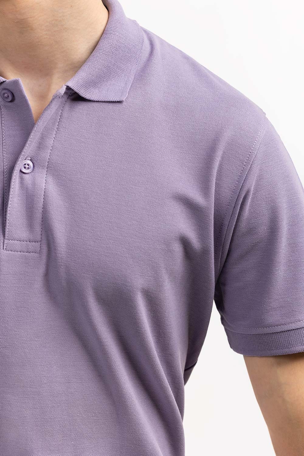 Lavender Basic Signature Polo PKP-SB-115