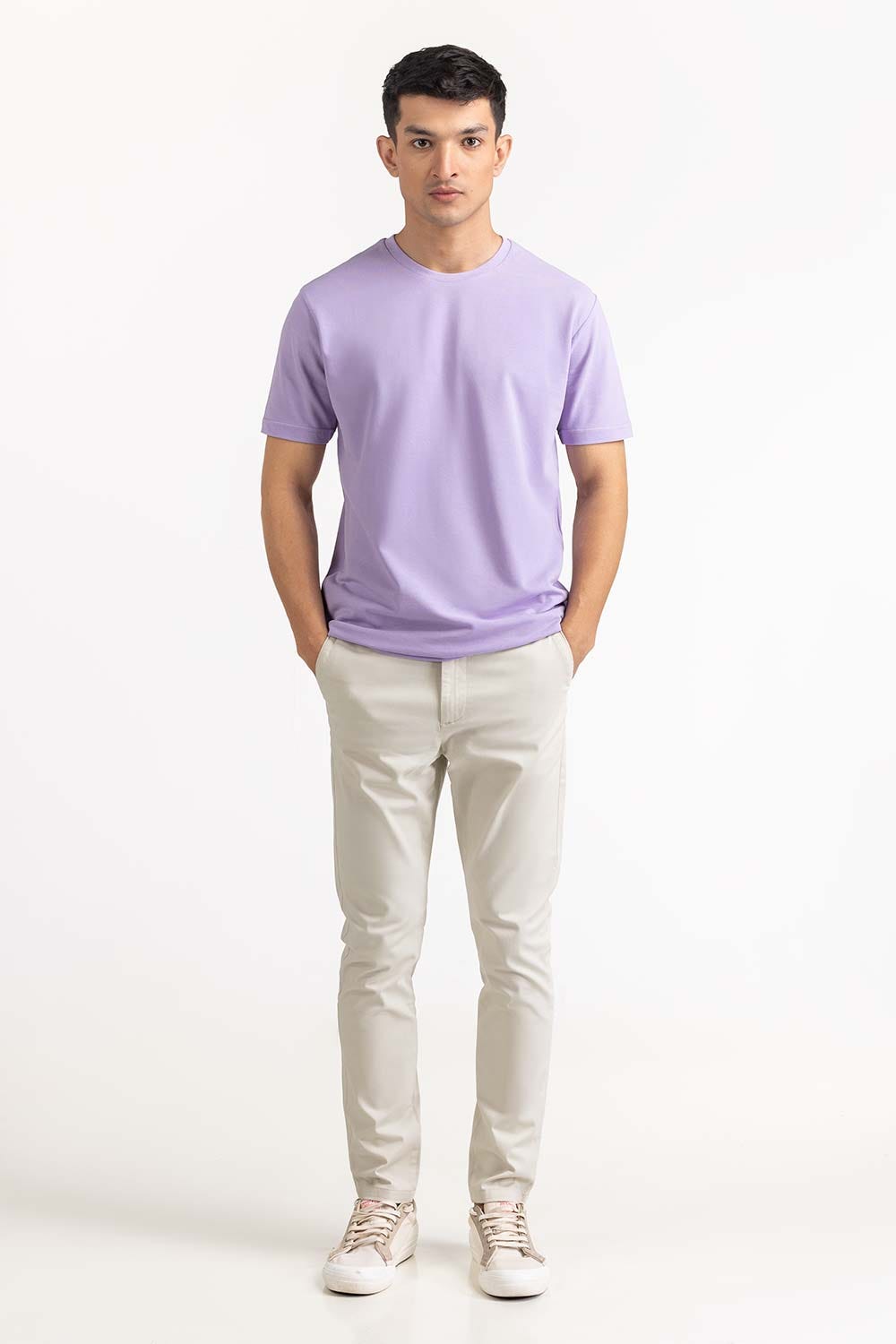 Lavender Basic Tee TS-CNPK23-054