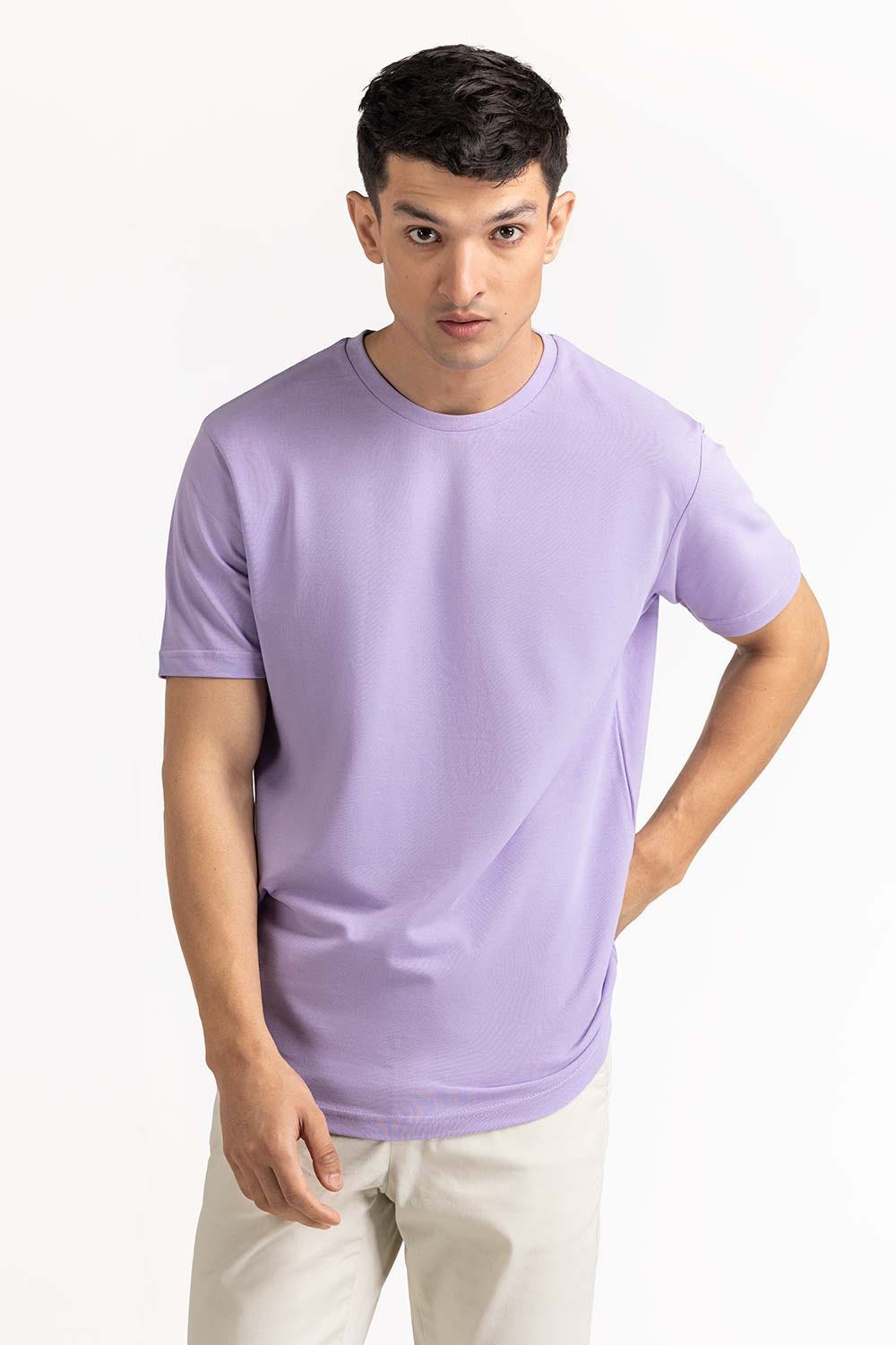 Lavender Basic Tee TS-CNPK23-054