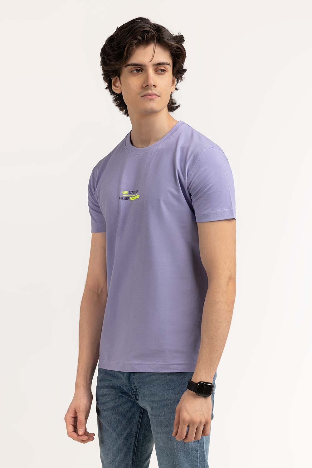 Lavender Graphic Tee TS-CNSJ23-129